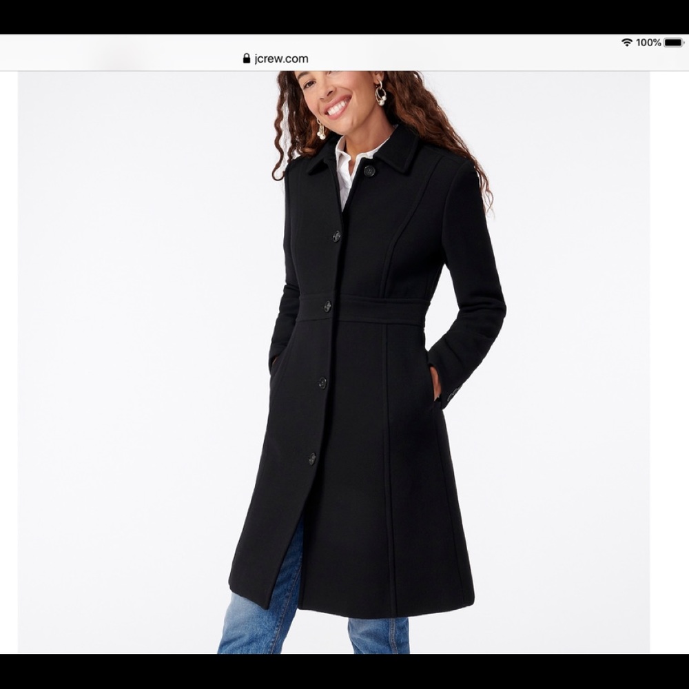 Jcrew wool coat  0